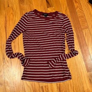 Striped Long Sleeve Top